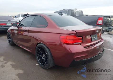 2015 BMW M235 z USA, uszkodzony, nr VIN WBA1J7C5XFV358202